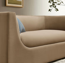 Load image into Gallery viewer, Hilda 67" Curved Back Performance Velvet Loveseat
