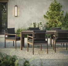 Load image into Gallery viewer, Eleni 7 Piece Outdoor Patio Teak Wood Dining Set
