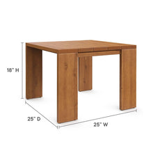 Load image into Gallery viewer, Outdoor Patio Acacia Wood Side Table
