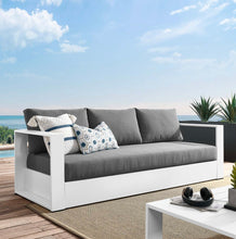 Load image into Gallery viewer, Outdoor Patio Powder-Coated Aluminum Sofa
