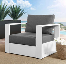 Load image into Gallery viewer, Outdoor Patio Powder-Coated Aluminum Armchair
