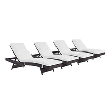 Load image into Gallery viewer, Chaise Outdoor Patio Set of 4
