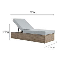 Load image into Gallery viewer, Outdoor Patio Chaise Lounge Chair
