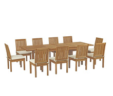 Load image into Gallery viewer, Outdoor Patio Teak Dining Set
