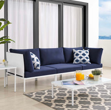 Load image into Gallery viewer, Harmony Sunbrella® Outdoor Patio Aluminum Seating Set
