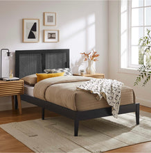 Load image into Gallery viewer, Sirocco Rattan and Wood Platform Bed
