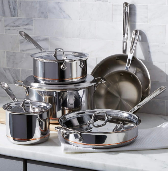 All-Clad ® Copper Core 10-Piece Cookware Set