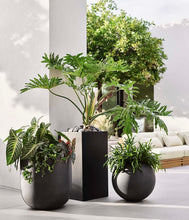 Load image into Gallery viewer, Rectangular Black Planter
