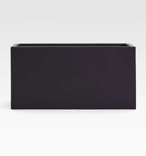 Load image into Gallery viewer, Rectangular Black Planter
