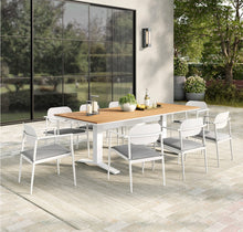 Load image into Gallery viewer, Aeris 9-Piece Outdoor Patio Aluminum Dining Set
