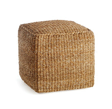 Load image into Gallery viewer, Seagrass Ottoman and Pouf
