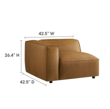 Load image into Gallery viewer, Auren 6-Piece Upholstered Vegan Leather Modular Sofa
