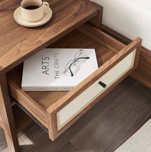 Load image into Gallery viewer, Capri Wood Grain Nightstand in Walnut
