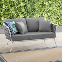 Load image into Gallery viewer, Stance Outdoor Patio Aluminum Loveseat and Sofa
