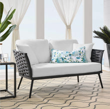Load image into Gallery viewer, Stance Outdoor Patio Aluminum Loveseat and Sofa
