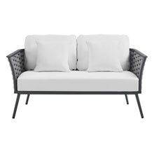 Load image into Gallery viewer, Stance Outdoor Patio Aluminum Loveseat and Sofa
