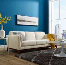 Load image into Gallery viewer, Chance Upholstered Fabric Sofa in Beige
