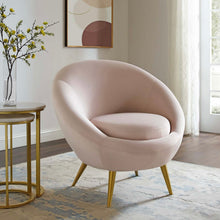Load image into Gallery viewer, Circuit Performance Velvet Accent Chair in Pink
