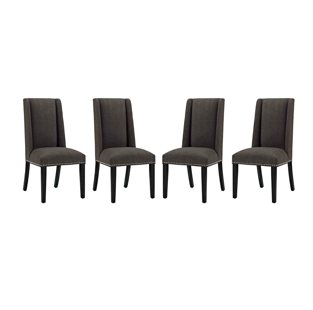 Baron Fabric Dining Chair Set of 4