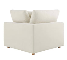 Load image into Gallery viewer, Commix 2 Piece Down Filled Overstuffed Sectional Sofa Set in Light Beige
