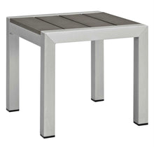 Load image into Gallery viewer, Shore 3 Piece Sunbrella® Fabric Outdoor Patio Aluminum Set
