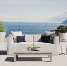 Load image into Gallery viewer, Saybrook 2-Piece Outdoor Patio Upholstered Sectional Sofa Loveseat
