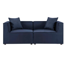 Load image into Gallery viewer, Saybrook 2-Piece Outdoor Patio Upholstered Sectional Sofa Loveseat
