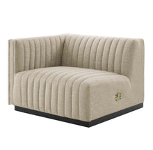 Load image into Gallery viewer, Conjure Channel Tufted Upholstered Fabric Loveseat
