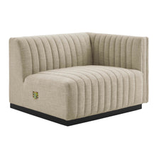 Load image into Gallery viewer, Conjure Channel Tufted Upholstered Fabric Loveseat
