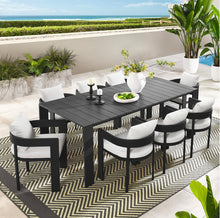 Load image into Gallery viewer, Tahoe 9-Piece Outdoor Patio Aluminum Dining Set
