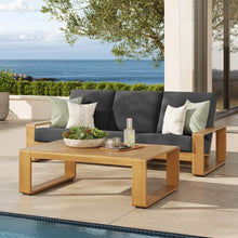 Load image into Gallery viewer, Lirienne 2-Piece Outdoor Patio Aluminum Faux Wood Furniture Set
