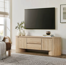 Load image into Gallery viewer, Duval 71 Inch Oval TV Cabinet
