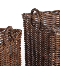Load image into Gallery viewer, NORMANDY SQUARE BASKETS WITH HANDLES, SET OF 2
