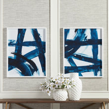 Load image into Gallery viewer, INDIGO ABSTRACTS, SET OF 2

