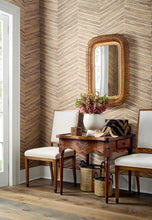 Load image into Gallery viewer, Wood Herringbone  Wallpaper sample
