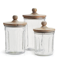 Load image into Gallery viewer, OLIVE HILL CANISTERS, SET OF 3
