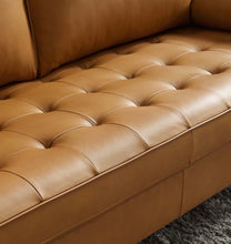 Load image into Gallery viewer, Valour Leather Sofa in Tan
