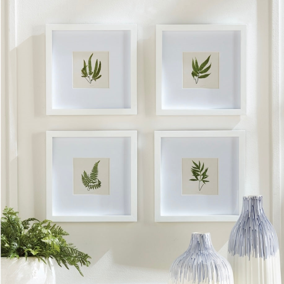 FOREST GREENERY PETITE PRINTS, SET OF 4