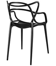 Load image into Gallery viewer, Entangled Dining Armchair in Black
