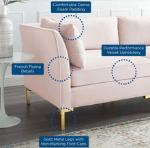Load image into Gallery viewer, Ardent Performance Velvet Loveseat
