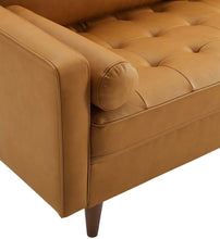 Load image into Gallery viewer, VALOUR LEATHER SOFA IN TAN
