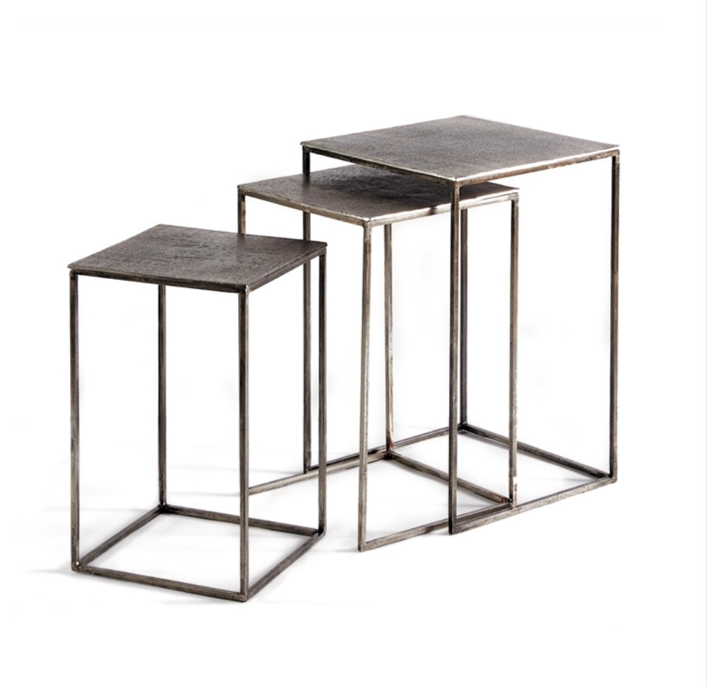 RIDGE NESTED ACCENT TABLES, SET OF 3